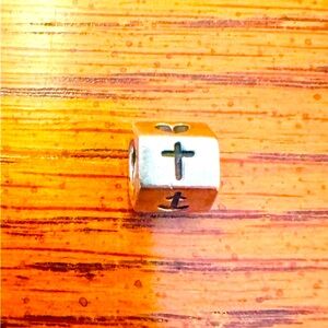 Authentic Pandora Retired Faith, Hope, Love Charm